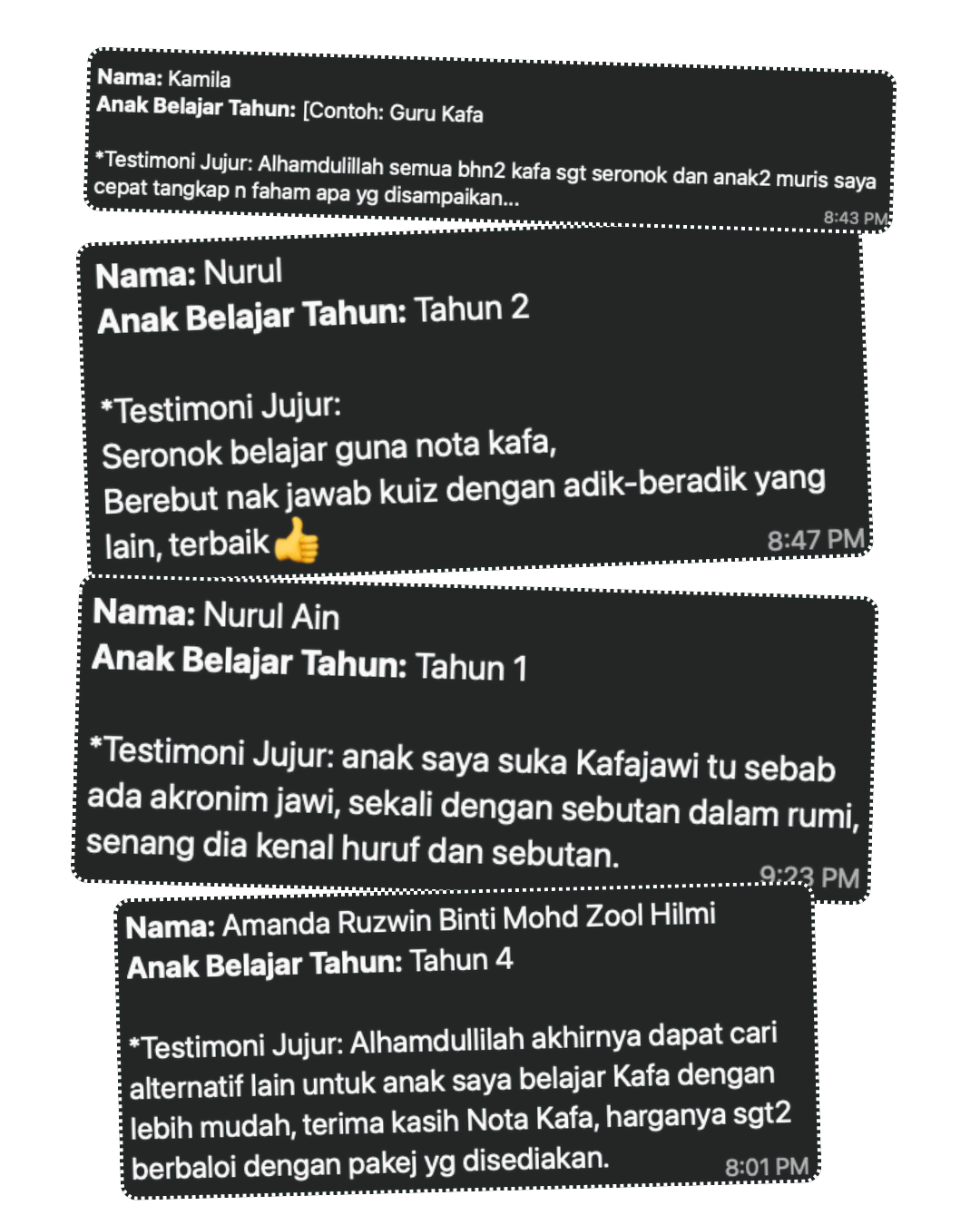 Testimoni 1